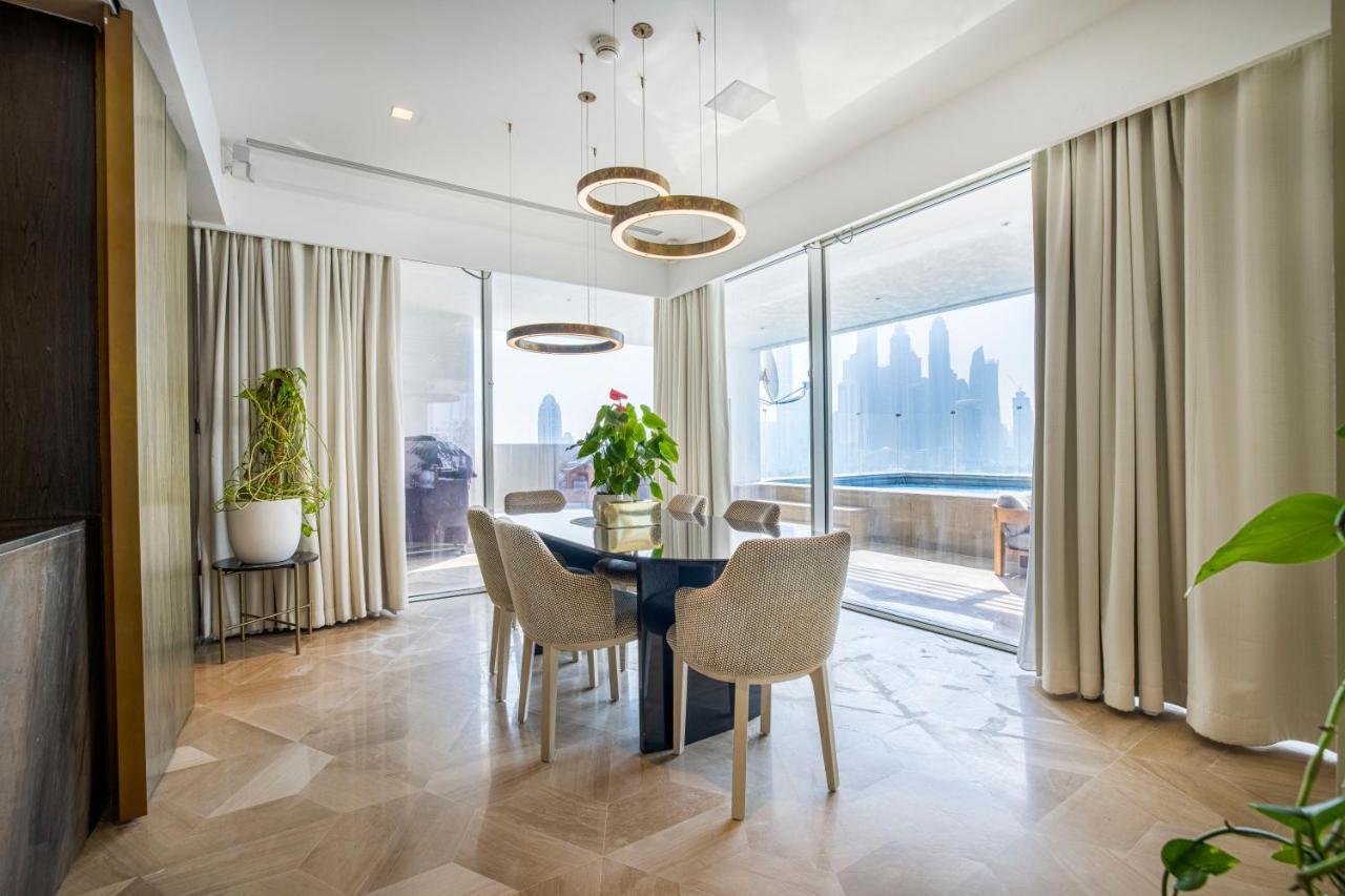 Five Palm Luxury Penthouse Full Marina View & Private Pool Hotel Дубай Екстериор снимка