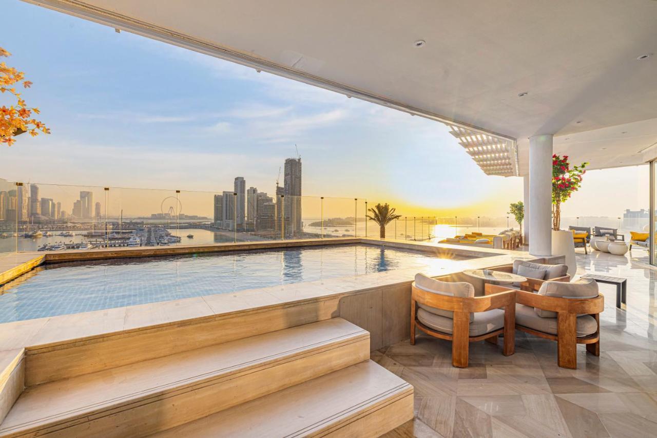 Five Palm Luxury Penthouse Full Marina View & Private Pool Hotel Дубай Екстериор снимка