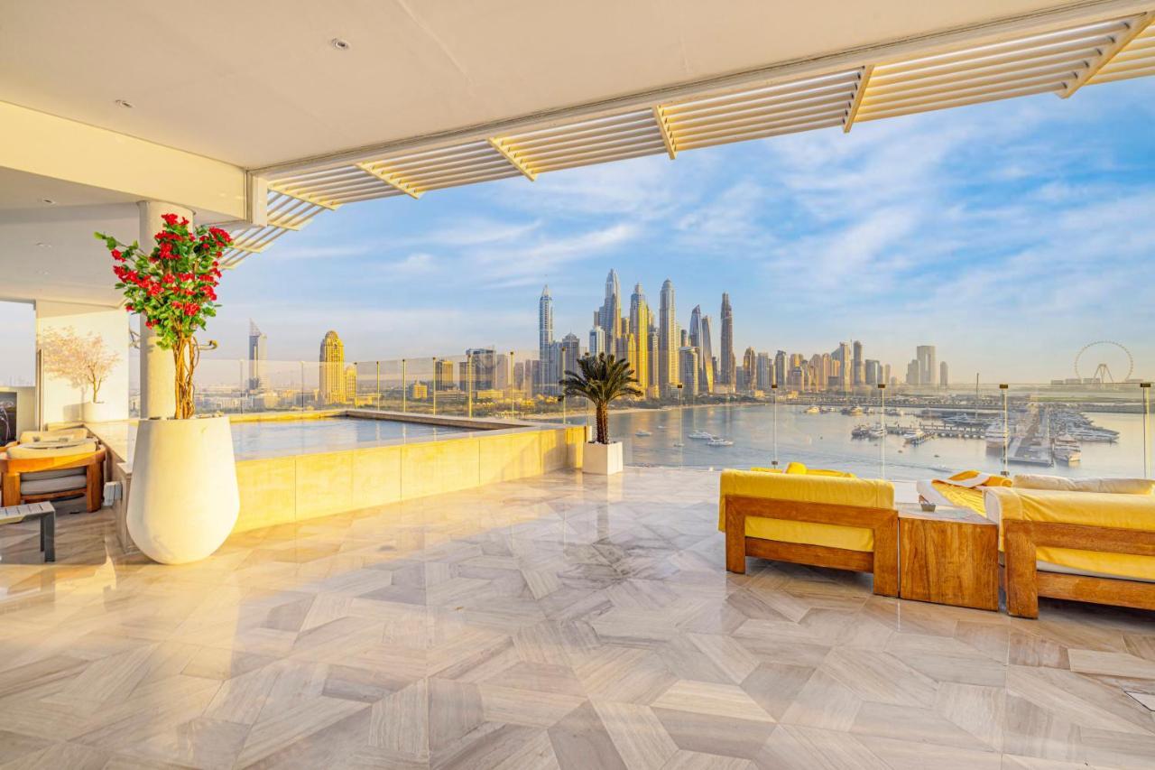 Five Palm Luxury Penthouse Full Marina View & Private Pool Hotel Дубай Екстериор снимка