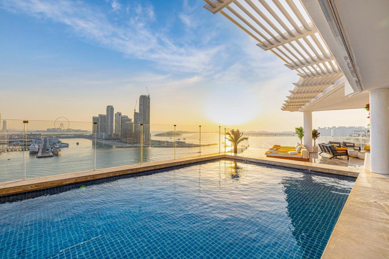 Five Palm Luxury Penthouse Full Marina View & Private Pool Hotel Дубай Екстериор снимка