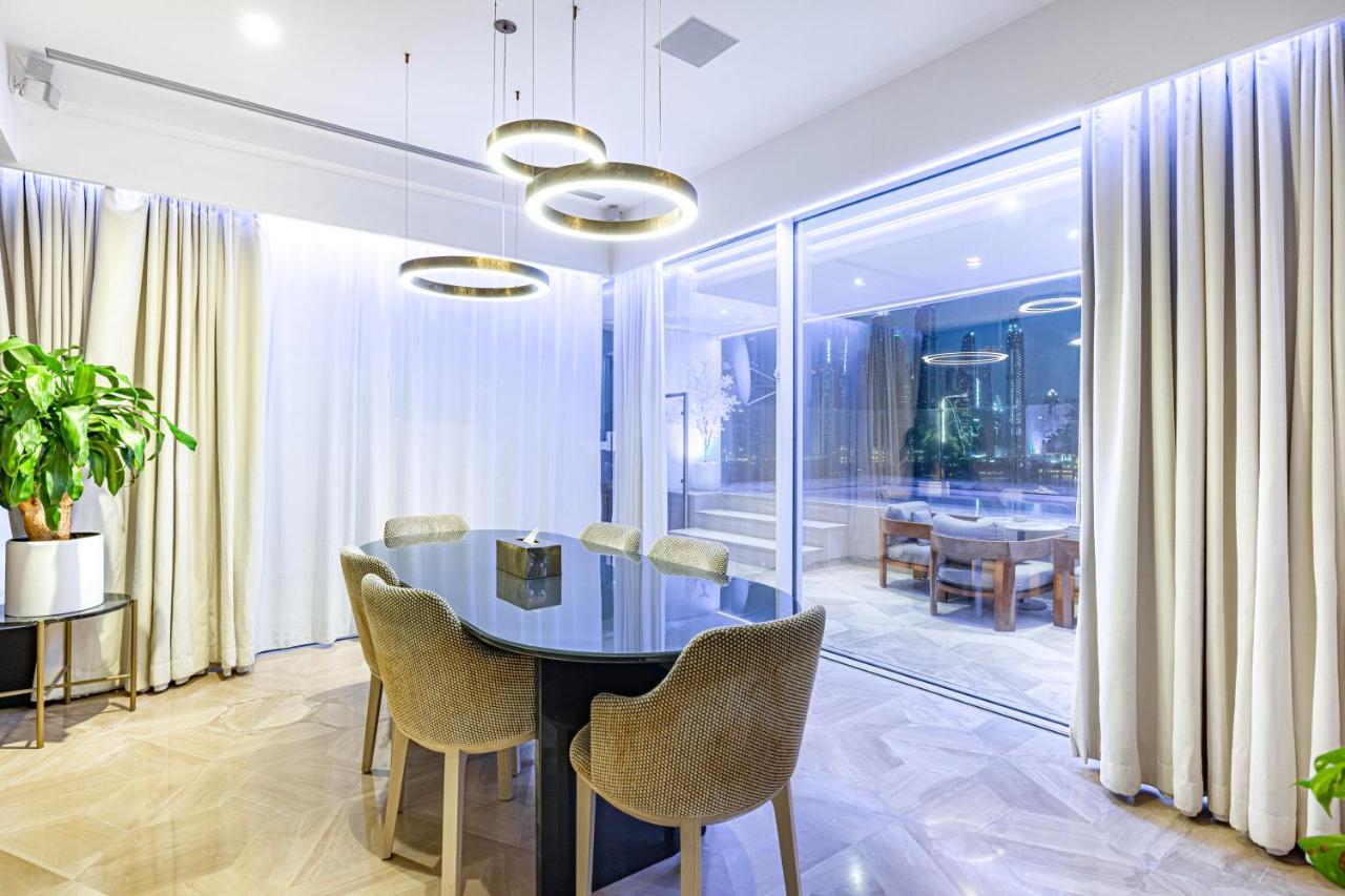Five Palm Luxury Penthouse Full Marina View & Private Pool Hotel Дубай Екстериор снимка