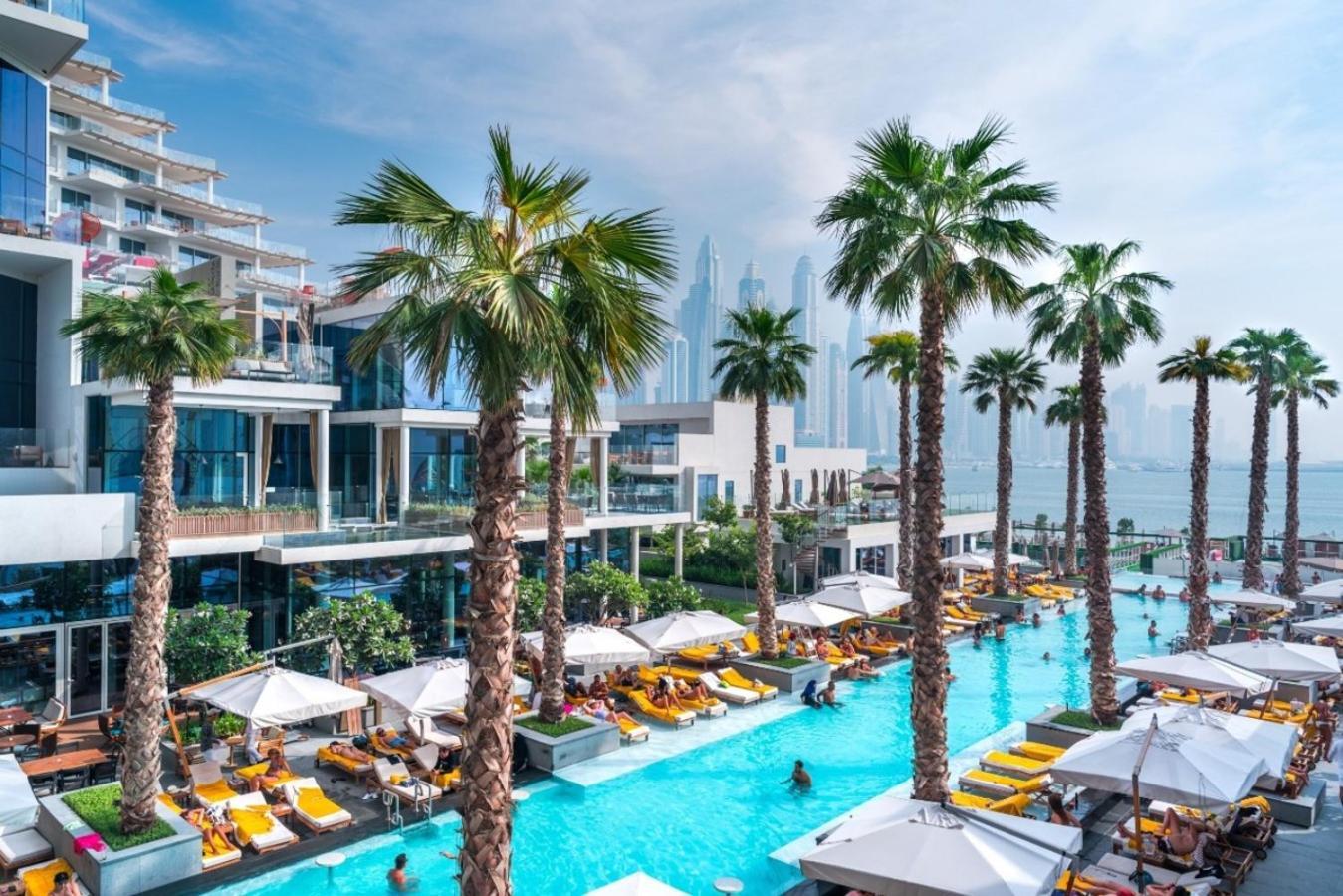 Five Palm Luxury Penthouse Full Marina View & Private Pool Hotel Дубай Екстериор снимка