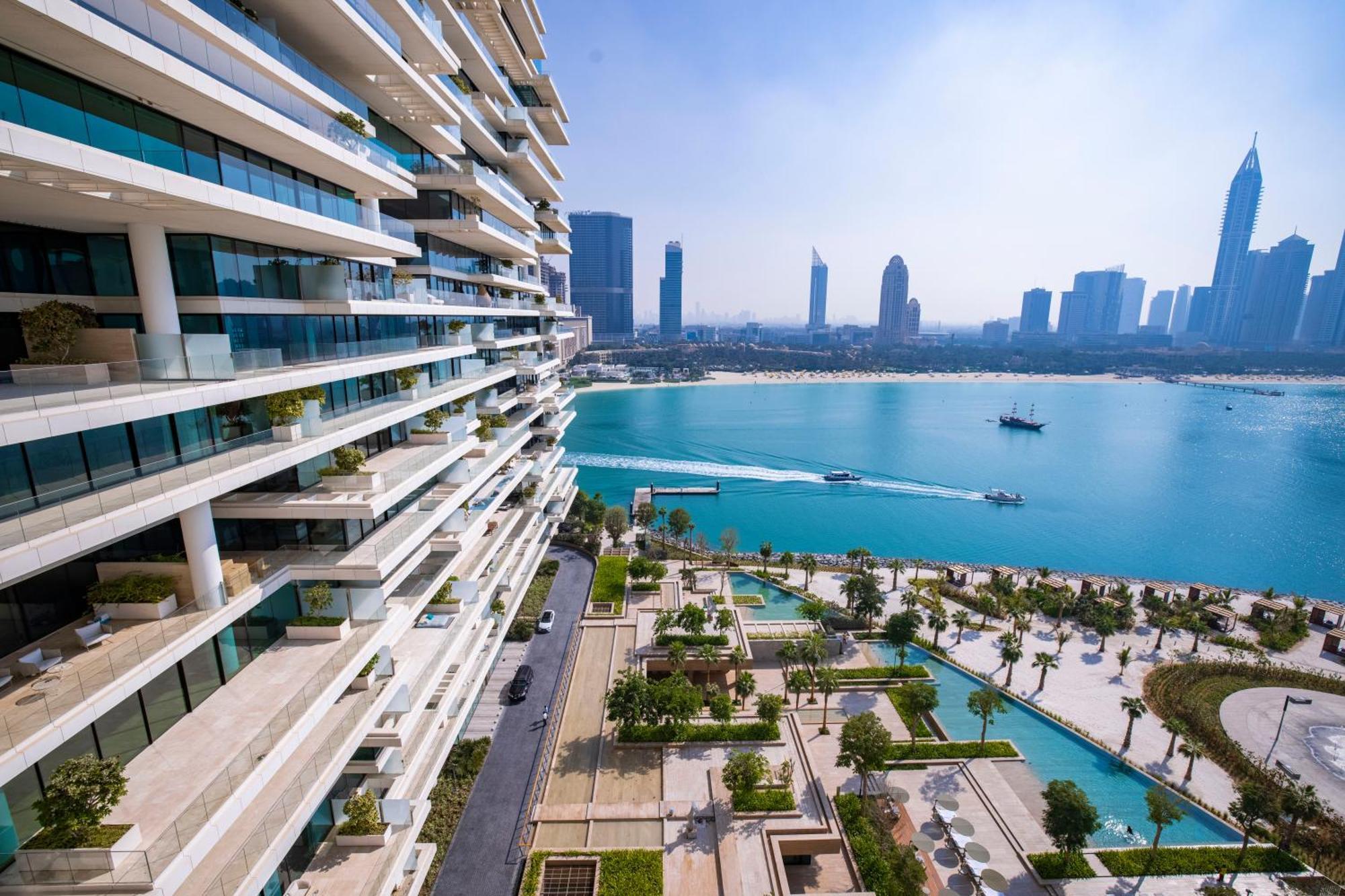 Five Palm Luxury Penthouse Full Marina View & Private Pool Hotel Дубай Екстериор снимка