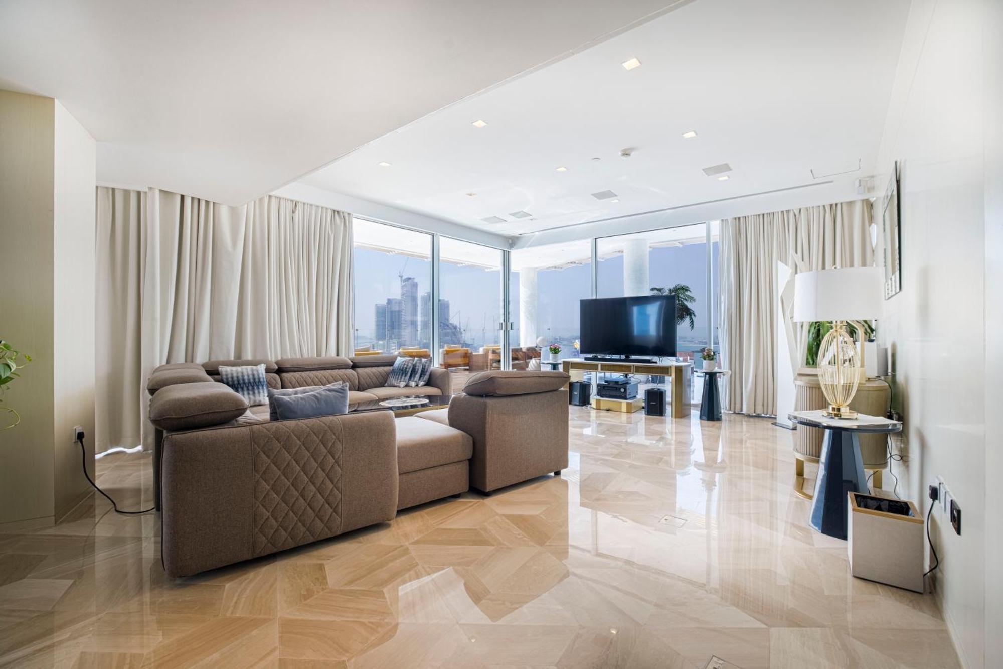 Five Palm Luxury Penthouse Full Marina View & Private Pool Hotel Дубай Екстериор снимка