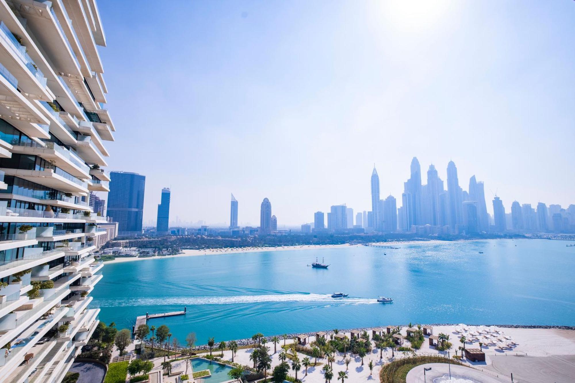 Five Palm Luxury Penthouse Full Marina View & Private Pool Hotel Дубай Екстериор снимка