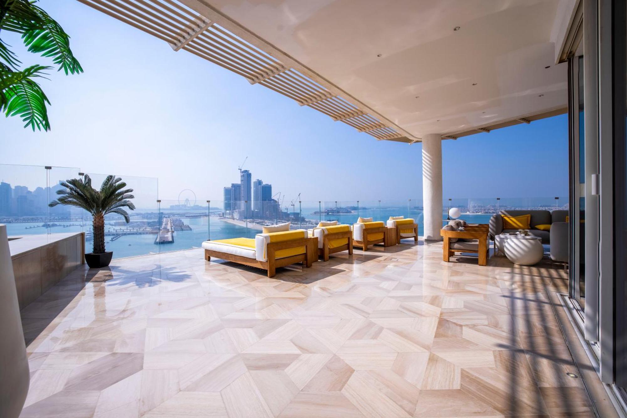 Five Palm Luxury Penthouse Full Marina View & Private Pool Hotel Дубай Екстериор снимка